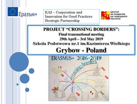 PROJECT “CROSSING BORDERS”: