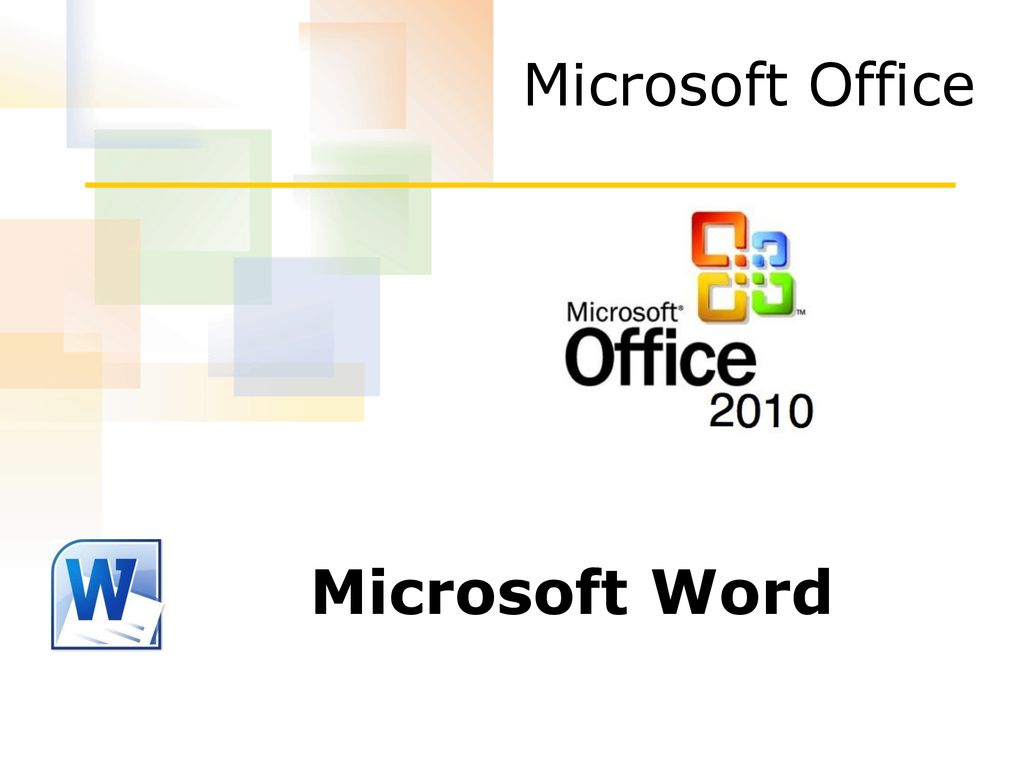 Microsoft Office Microsoft Word